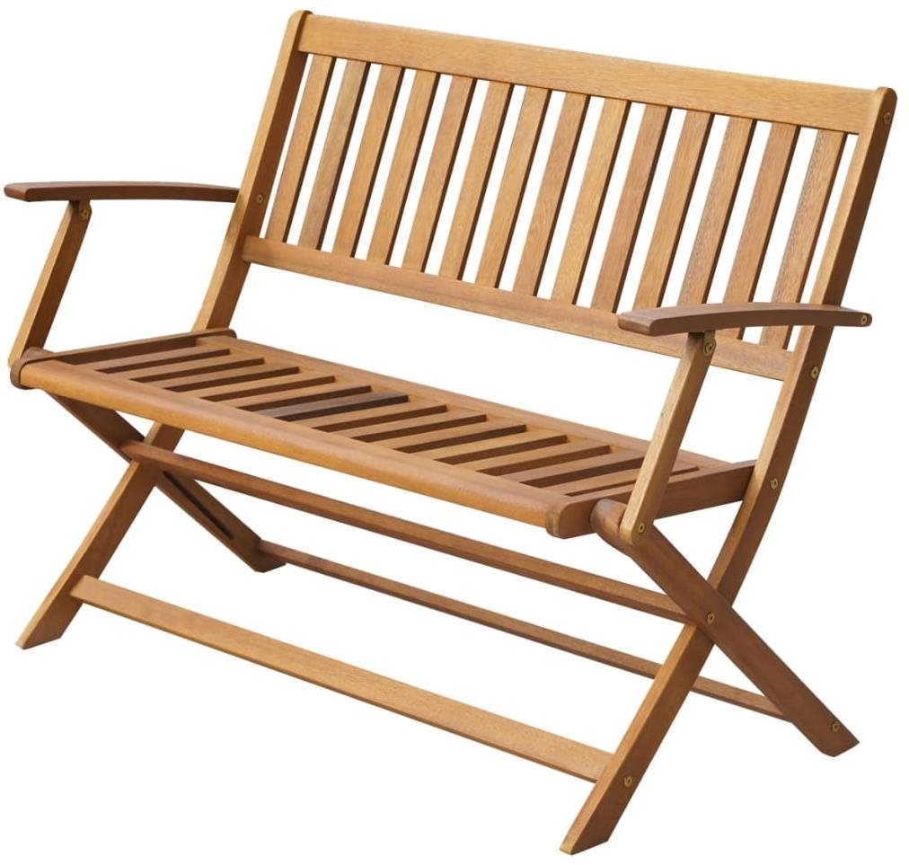 SHUMEE Lavica záhradná, akácia 120 cm Záhradná lavička