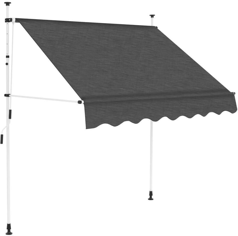 SHUMEE – Markíza, antracit 200 cm Markíza