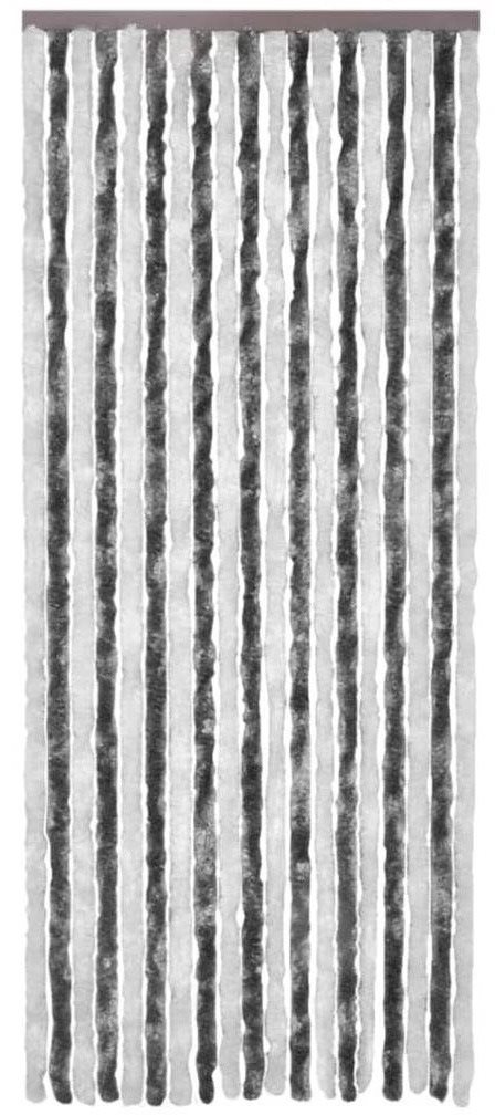 Záves proti hmyzu sivobiely, 90 × 200 cm Chenille 315124 Záves