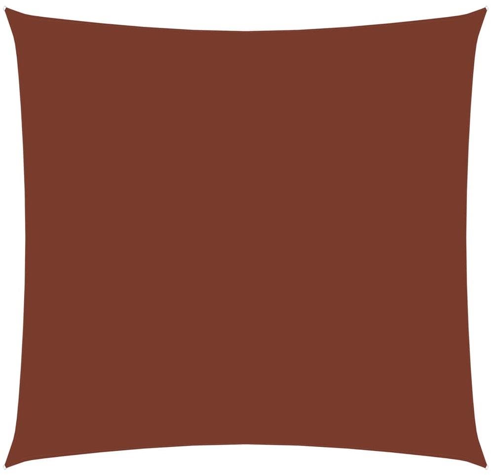 SHUMEE Plachta tieniaca, tehlová 6 × 6 m Tieniaca plachta