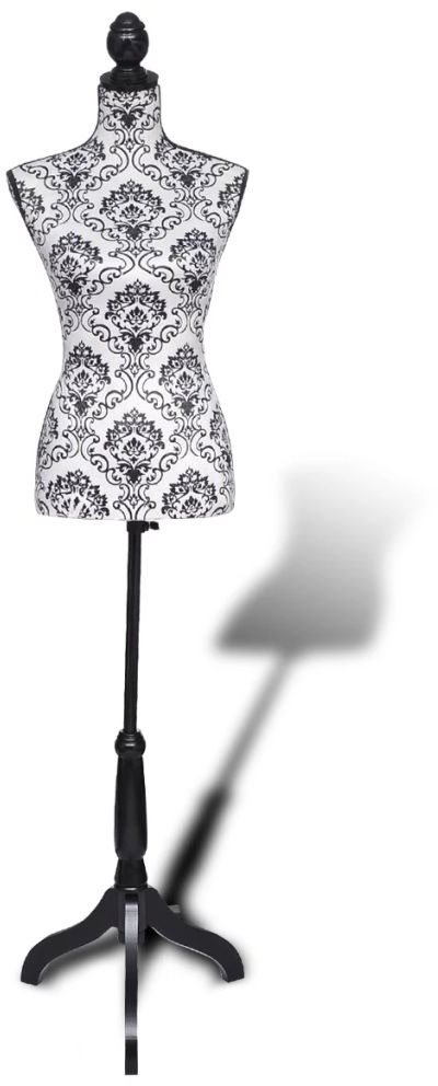 Dámska krajčírska a aranžérska panna čiernobiela Krajčírska panna