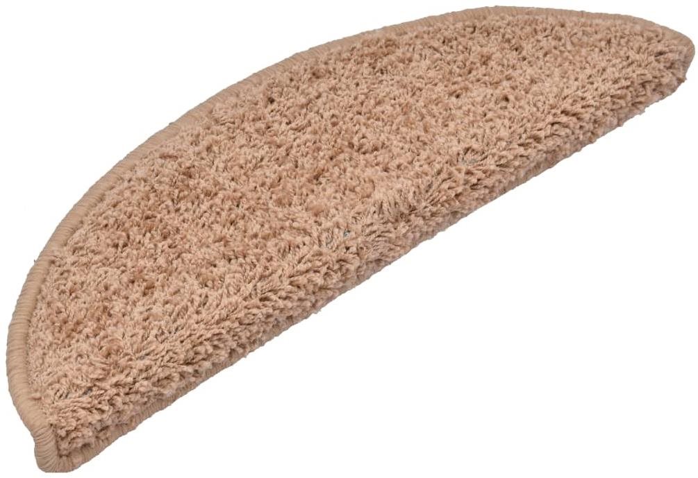 15 ks, Nášľapy na schody béžové, 56 × 20 cm Nášlapy na schody