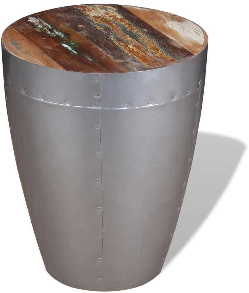 Stolička Aviator masivní recyklované dřevo Stolička