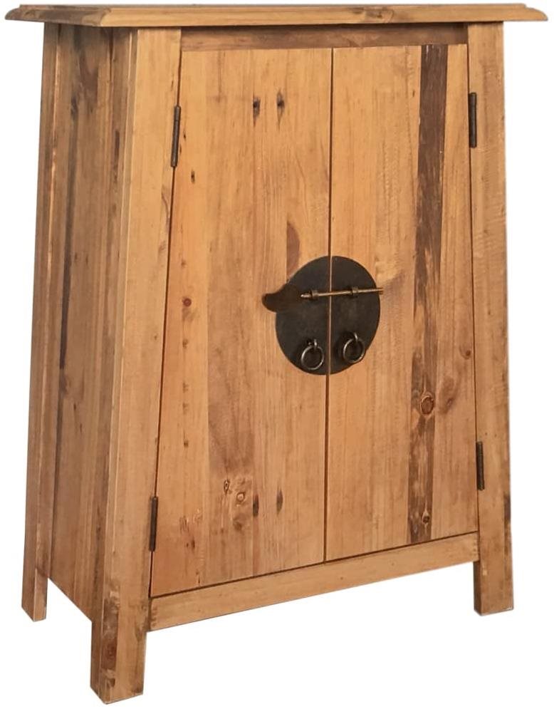Kúpeľňová odkladacia skrinka, recyklované borové drevo, 59 x 32 x...