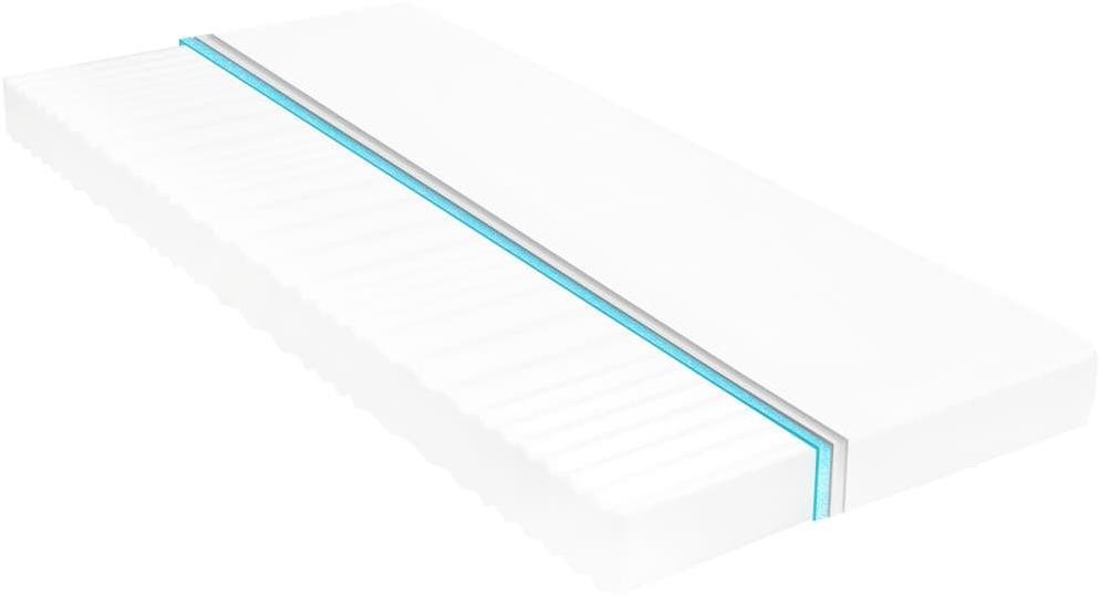 Matrac 180 × 200 cm 7 zón PU pena 10 cm H2 H3 Matrac