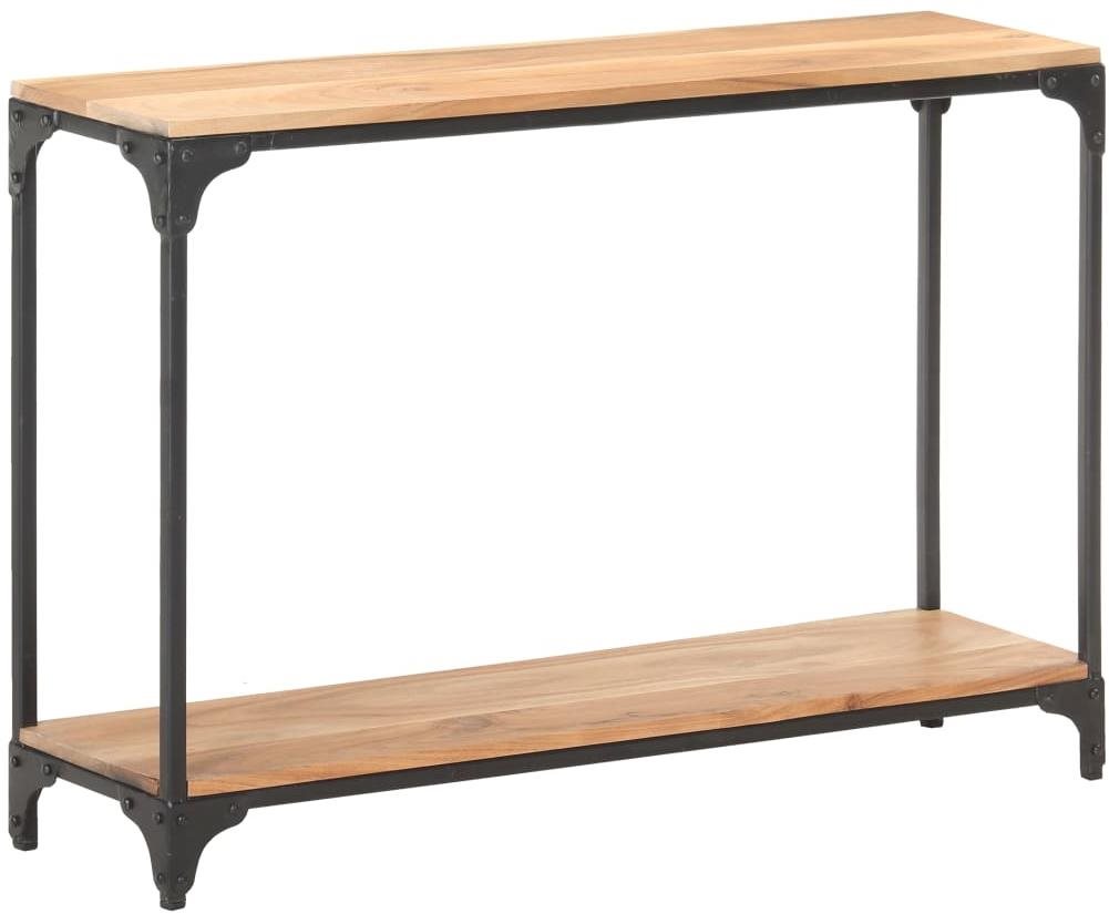 Konzolový stolík 110 × 30 × 75 cm masívne akáciové drevo Konzolový...