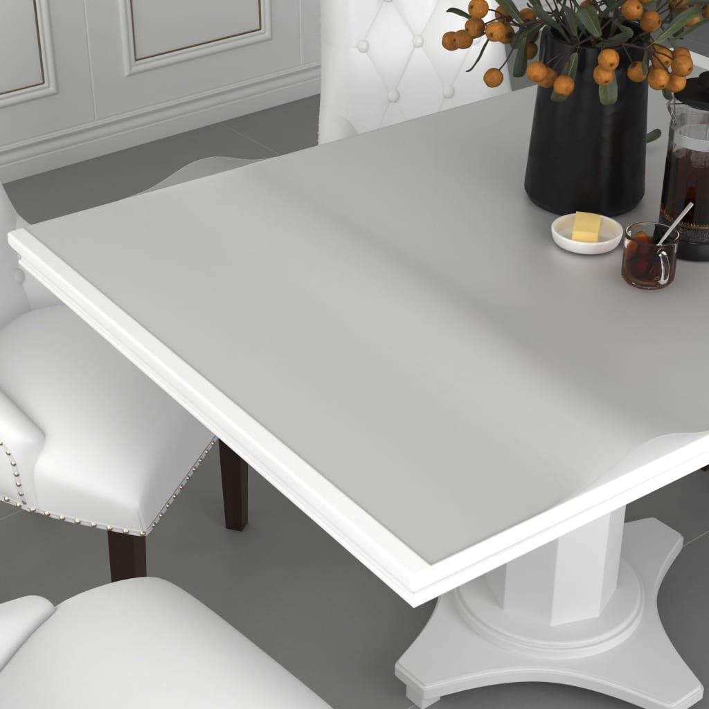 Ochranná fólia na stôl matná 70 × 70 cm 2 mm PVC Ochranná fólia