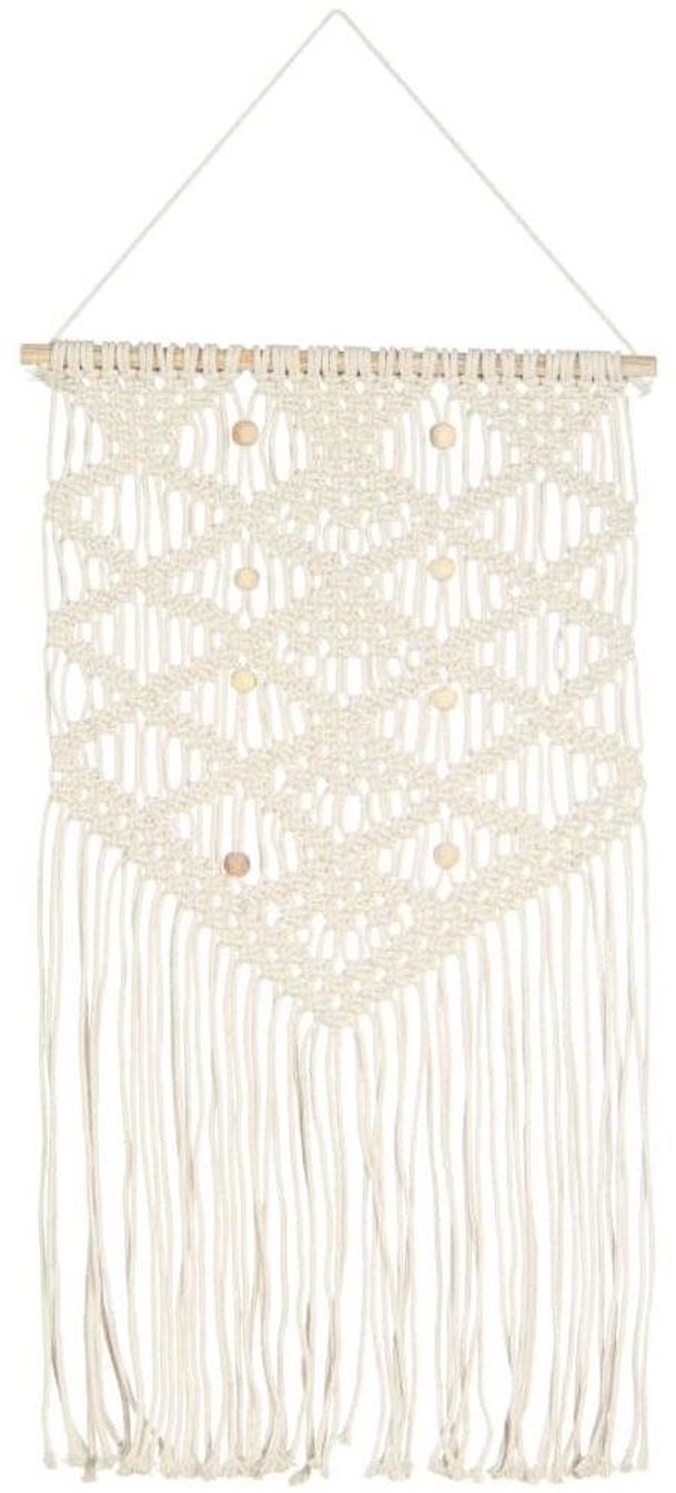 Nástenný záves macramé 40 × 80 cm bavlna Záves