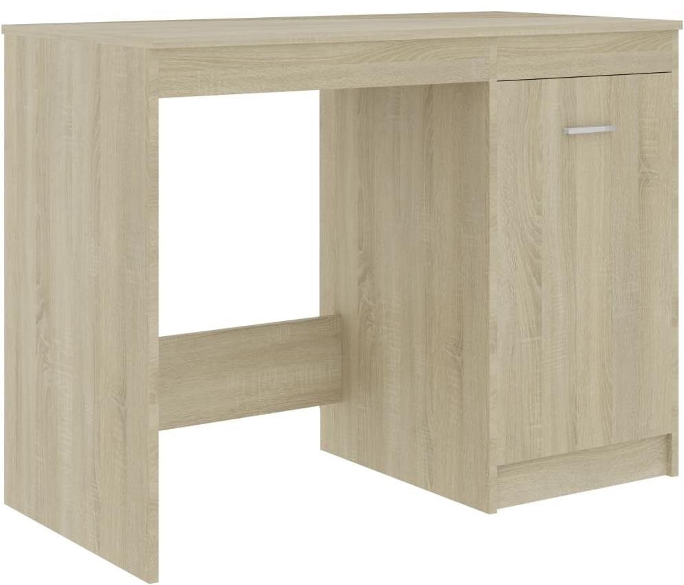 Písací stôl dub sonoma 100 x 50 x 76 cm drevotrieska Stôl