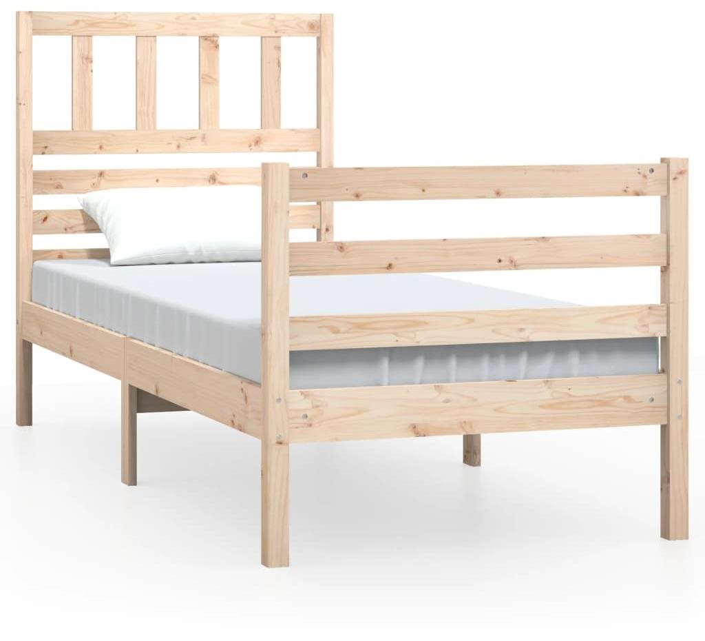 Rám postele masívne drevo 90 × 200 cm, 3101073 Posteľ