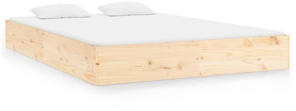 Rám postele masívne drevo 150 × 200 cm King Size, 820037 Posteľ