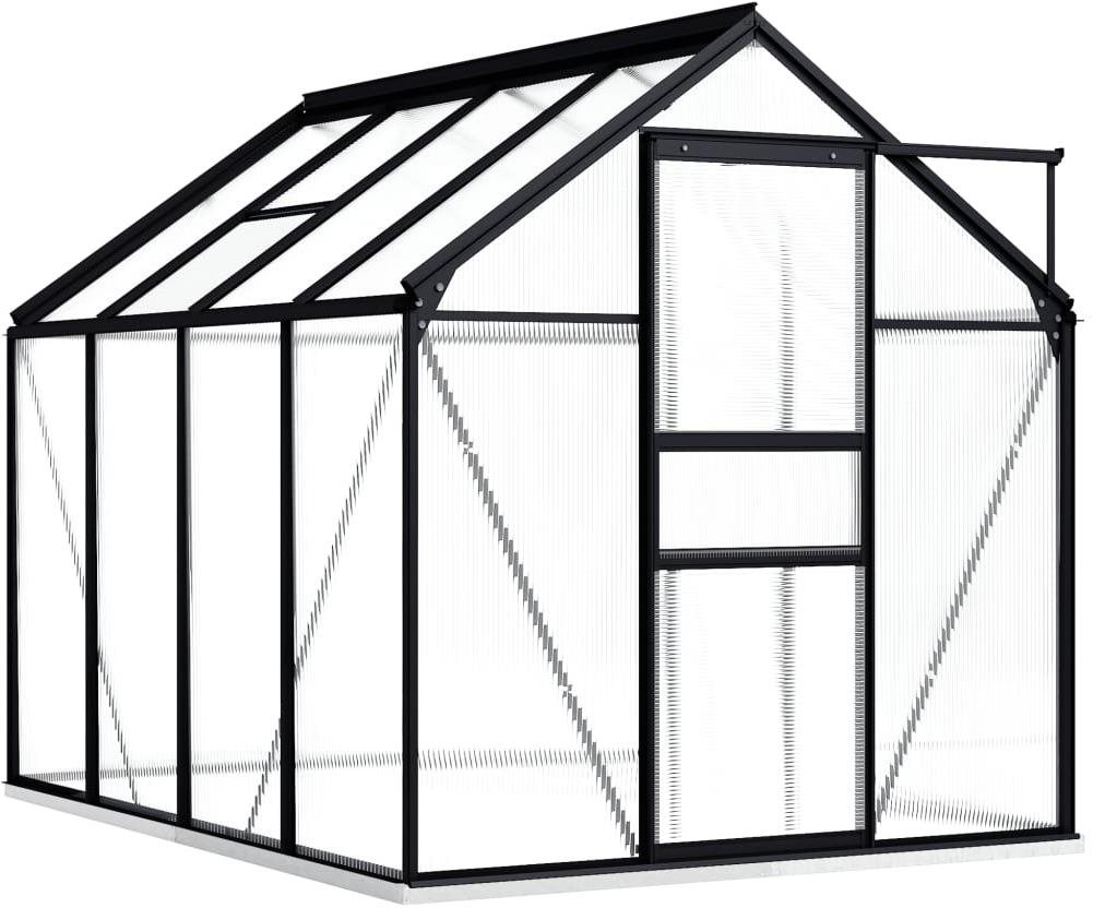 SHUMEE Skleník, hliník, 190 x 250 x 202cm Skleník