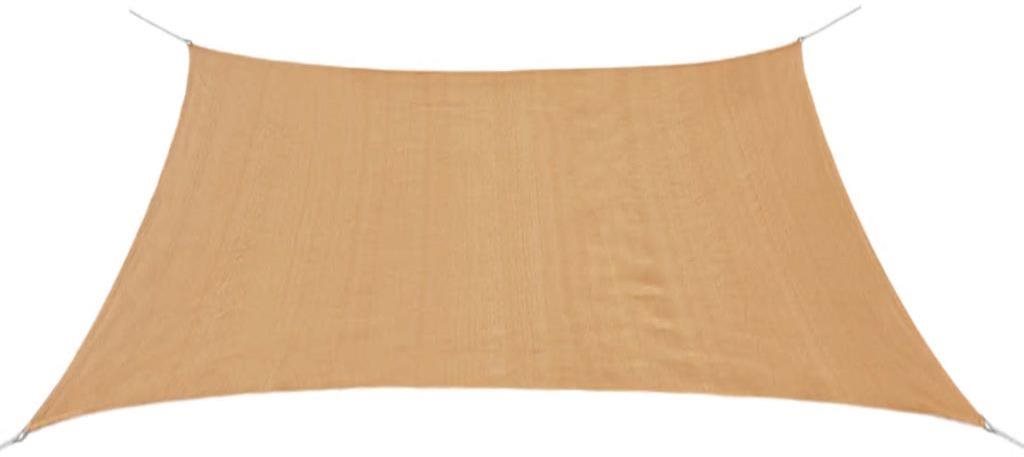 SHUMEE Plachta tieniaca, béžová 2 × 2 m Tieniaca plachta