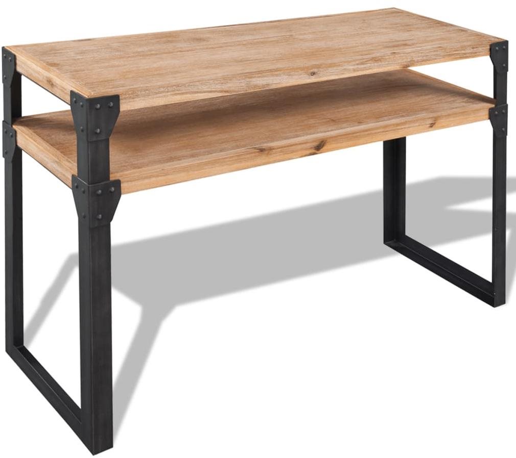 Konzolový stolík z masívneho akáciového dreva 120 × 40 × 85 cm...