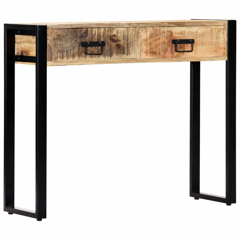Konzolový stolík 90 x 30 x 75 cm masívne mangovníkové drevo...