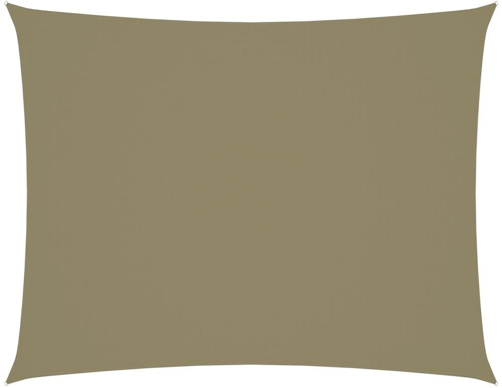 Tieniaca plachta oxfordská látka obdĺžniková 2,5 × 4 m béžová...
