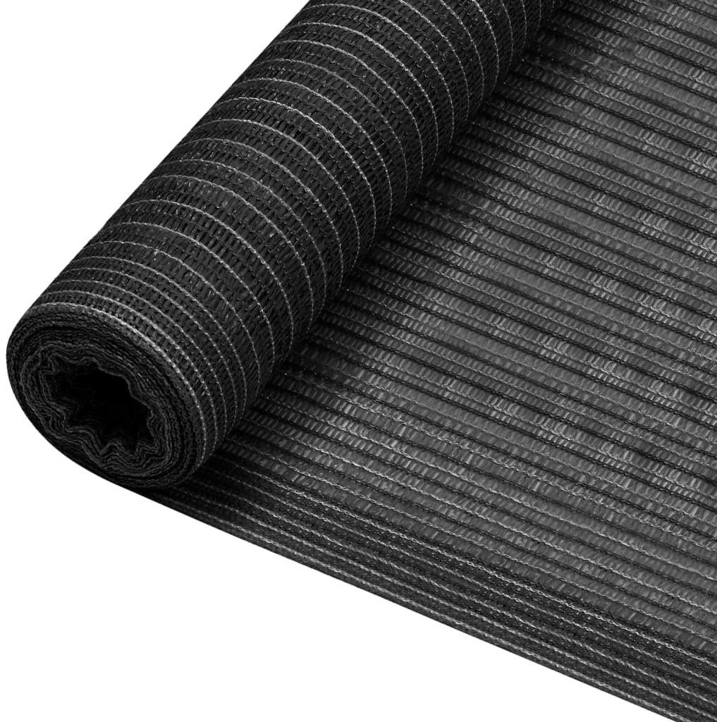 Tieniaca tkanina antracitová 1,5 × 10 m HDPE 68 g/m2 Zástena