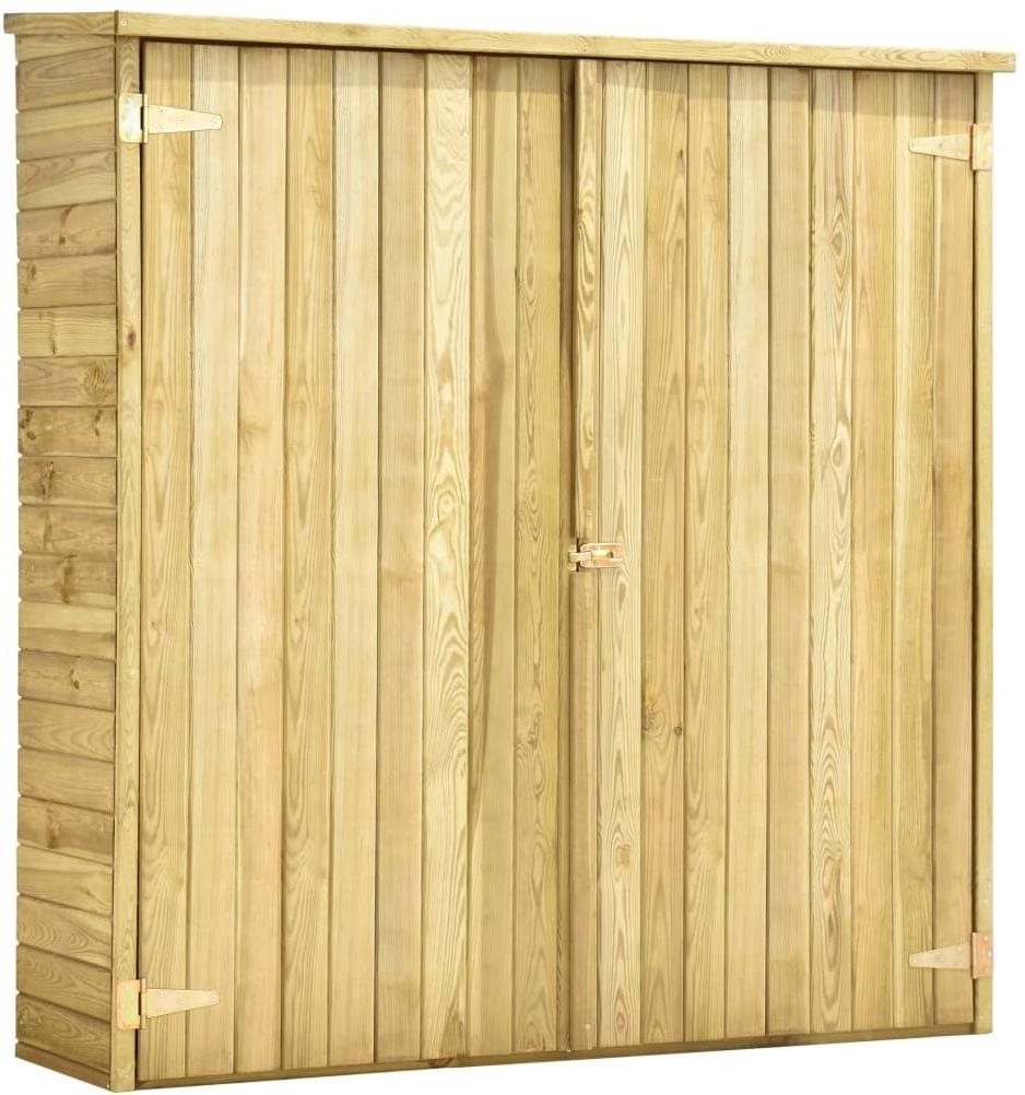SHUMEE Skrinka záhradná, borovica 163 × 50 × 171 cm Záhradná skrinka