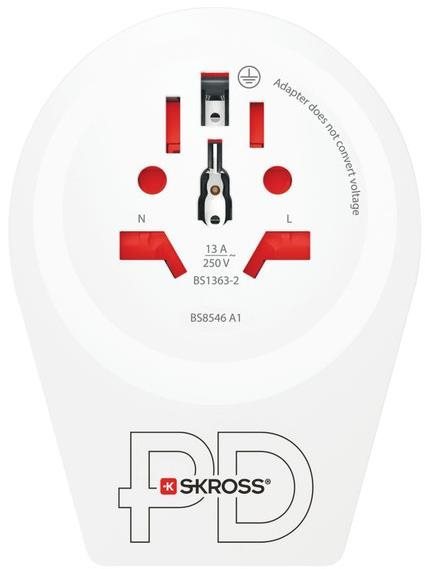 SKROSS Europe USB C20PD külföldiek számára a Cseh Köztársaságban...