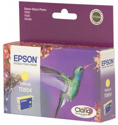 Epson T0804 jaune Cartouche