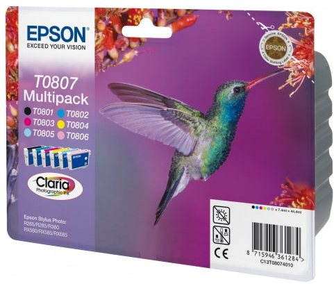 Epson T0807 multipack Cartouche