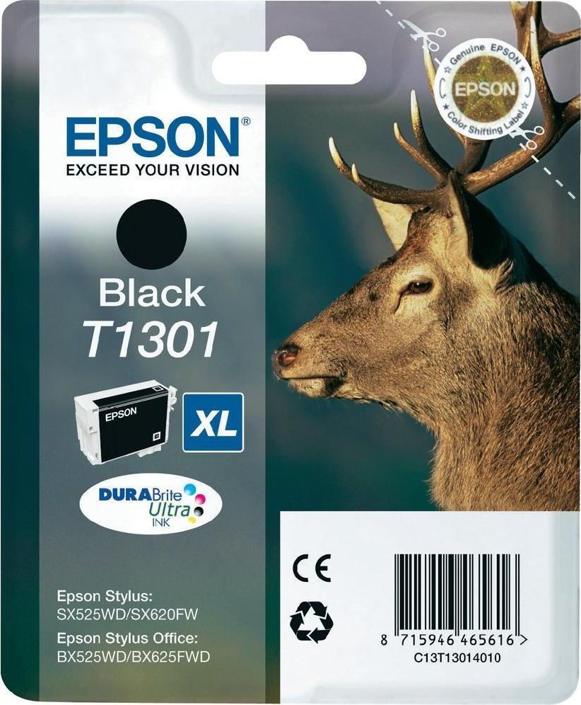 Epson T1301 noir Cartouche