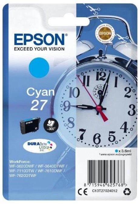 Epson T2702 27 Cyan Druckerpatrone