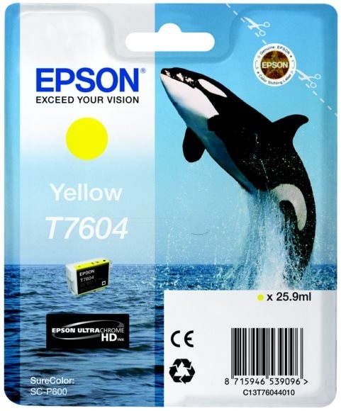 Epson T7604 jaune Cartouche