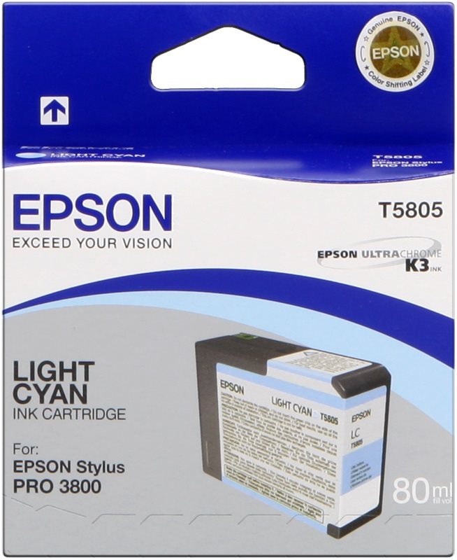 Epson T580 cyan clair Cartouche