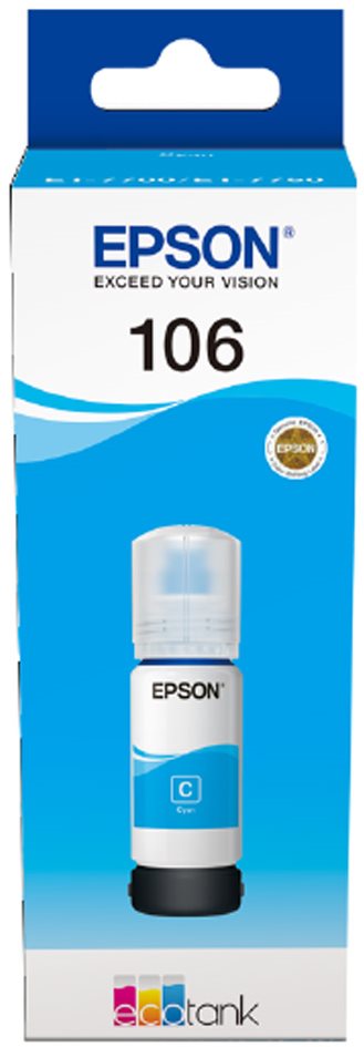 Epson 106 Eco Tank Cyan Druckertinte