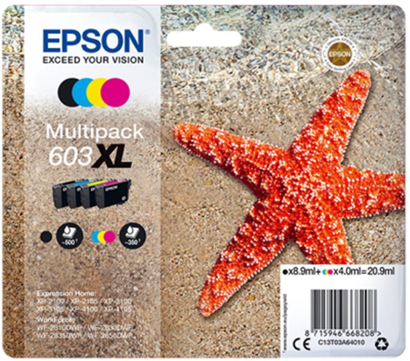 Epson 603XL multipack Cartouche