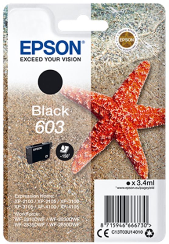 Epson 603 Schwarz Druckerpatrone