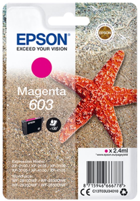Epson 603 purpurová Cartridge