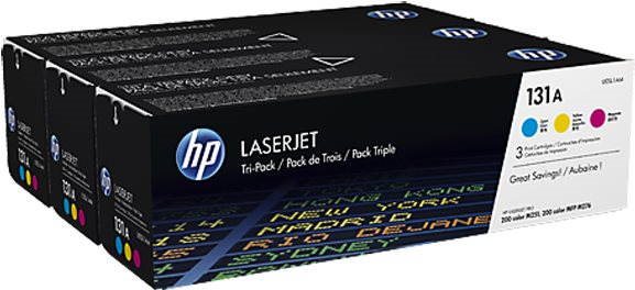 HP U0SL1AM No. 131A Multipack Printer Toner