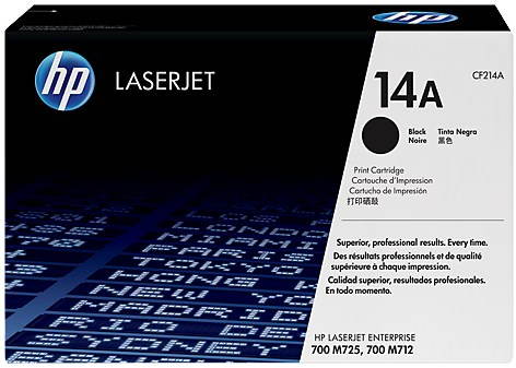HP CF214A No.14A  Black Printer Toner