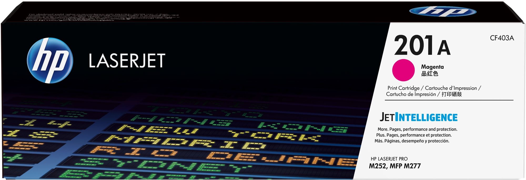 HP CF403A no. 201A Magenta Original Printer Toner