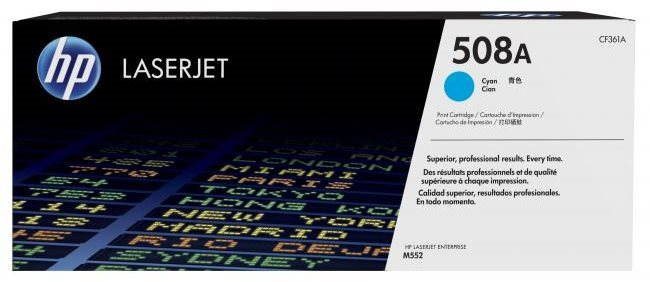 HP CF361A No. 508A Cyan Printer Toner