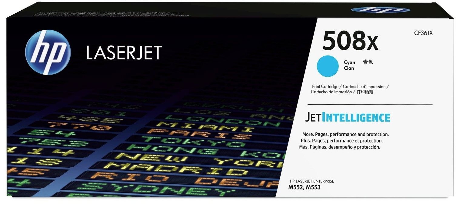 HP CF361X no. 508X Cyan Printer Toner