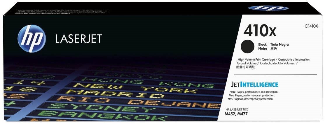 HP CF410X No. 410X Black Printer Toner