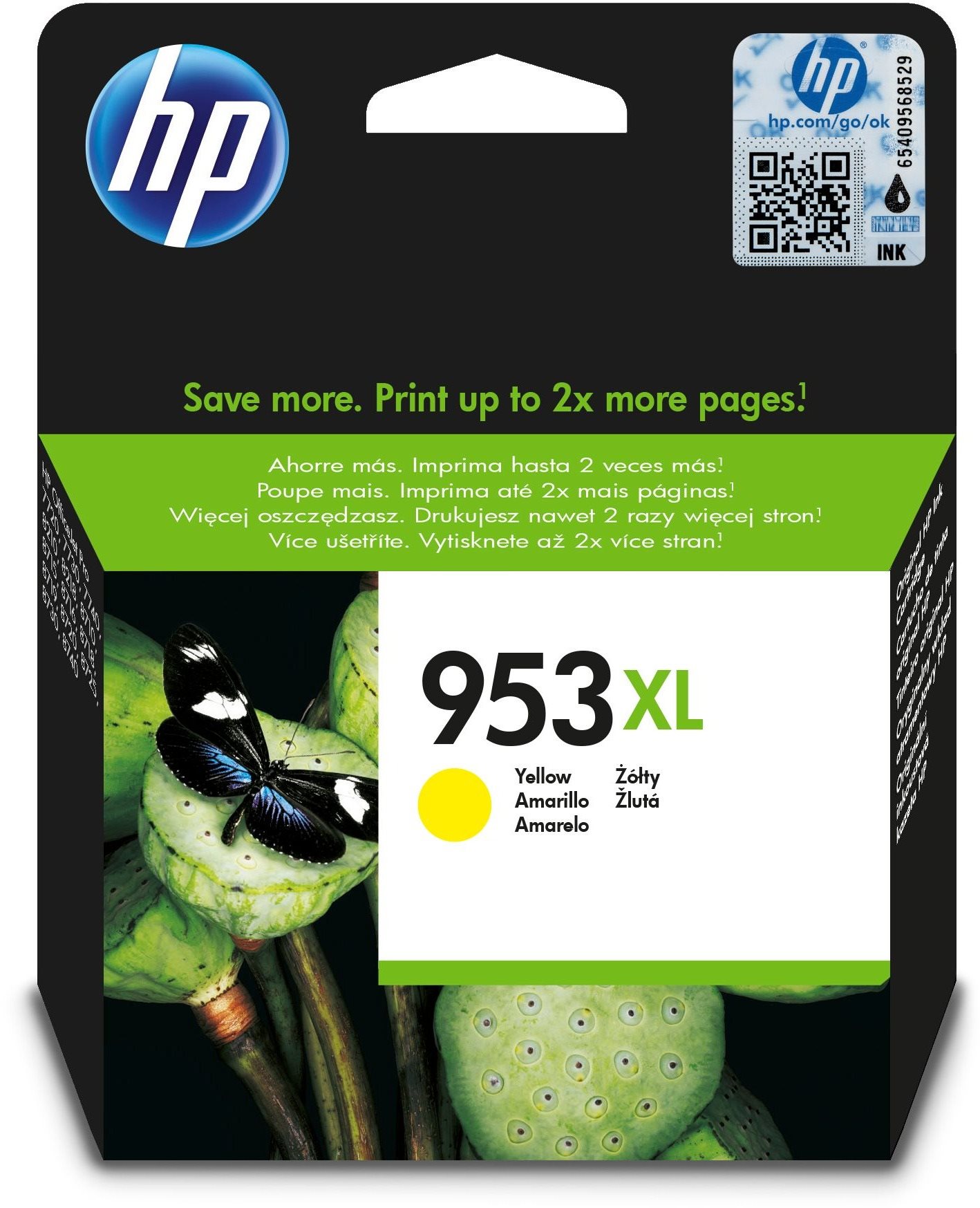 HP F6U18AE Nr. 953XL Gelb Druckerpatrone