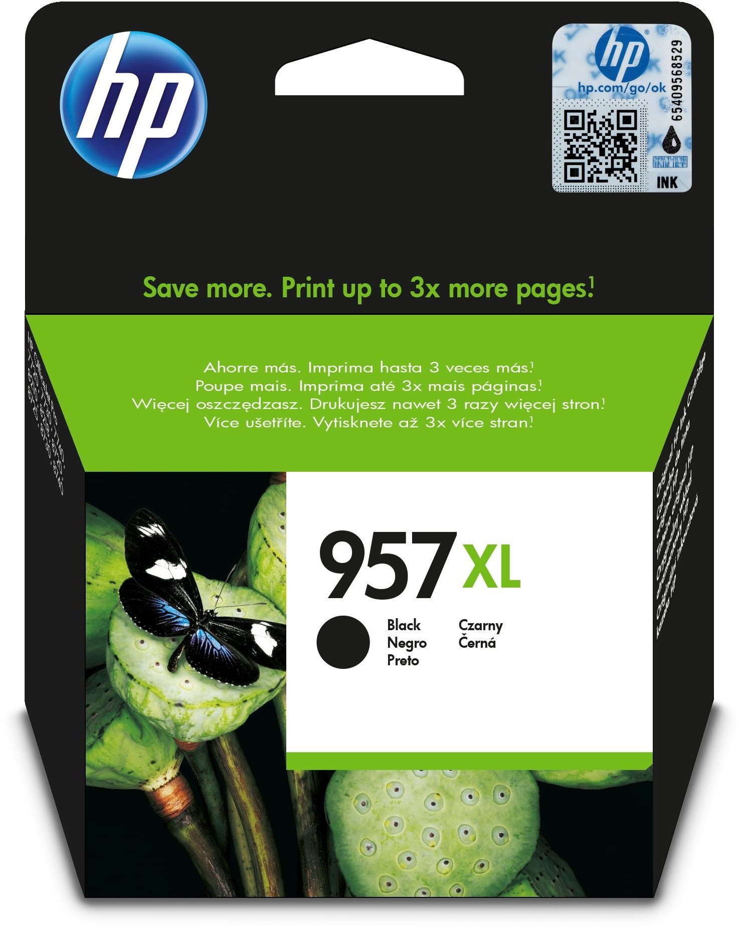 HP L0R40A no. 957XL Black Cartridge