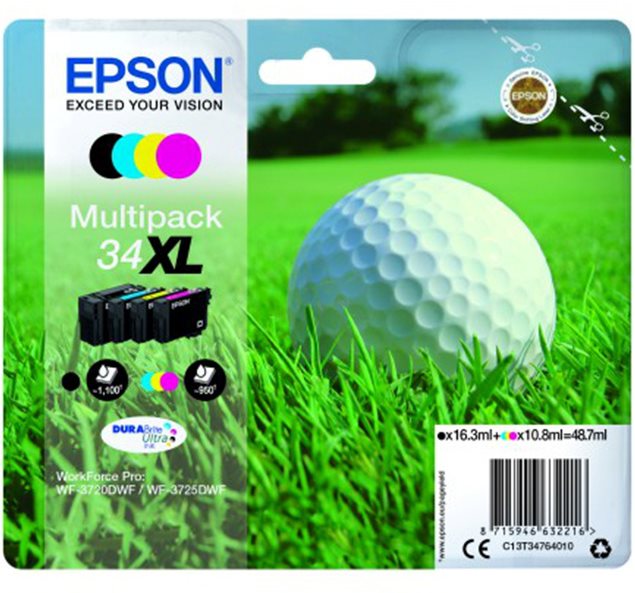 Epson T34XL Multipack Cartouche