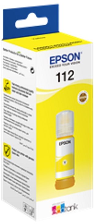 Epson 112 EcoTank Pigment Yellow ink bottle jaune Cartouche