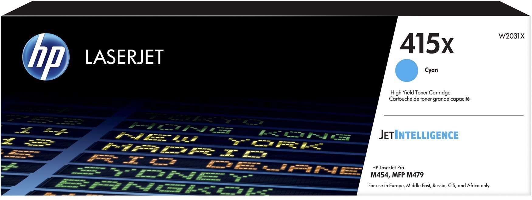 HP W2031X No. 415X Cyan Printer Toner