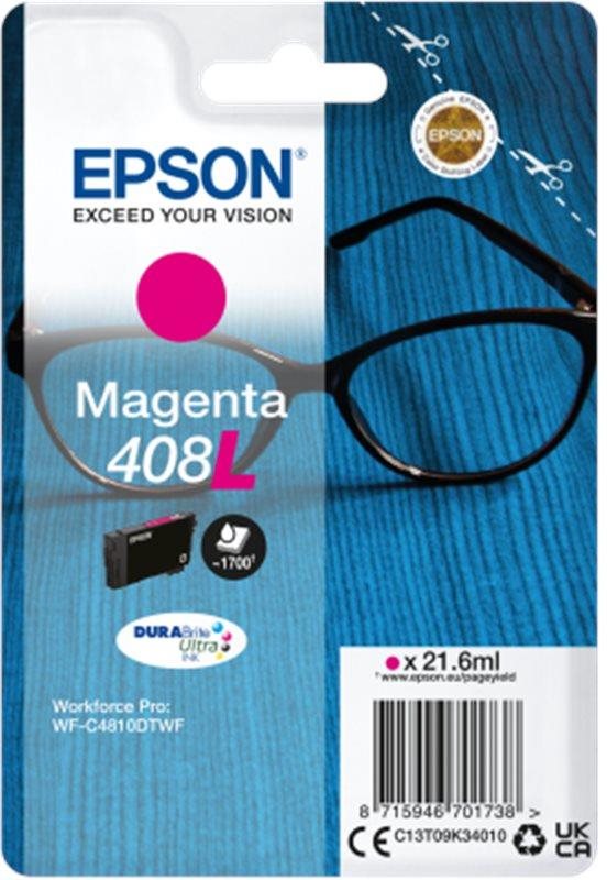 Epson 408L DURABrite Ultra Ink Magenta Tintapatron
