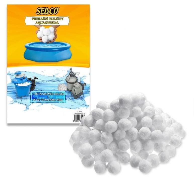 SEDCO Filtračné guličky FLOWCLEAR PES AQUA CRYSTAL 1 000 g...
