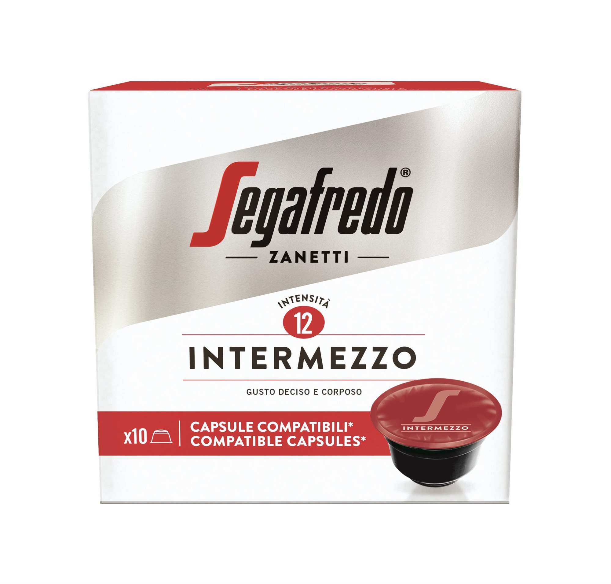 Segafredo Intermezzo Kapseln DG 10 Portionen Kaffeekapseln