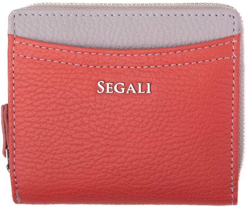 SEGALI 7544 B aragosta/grey Peňaženka