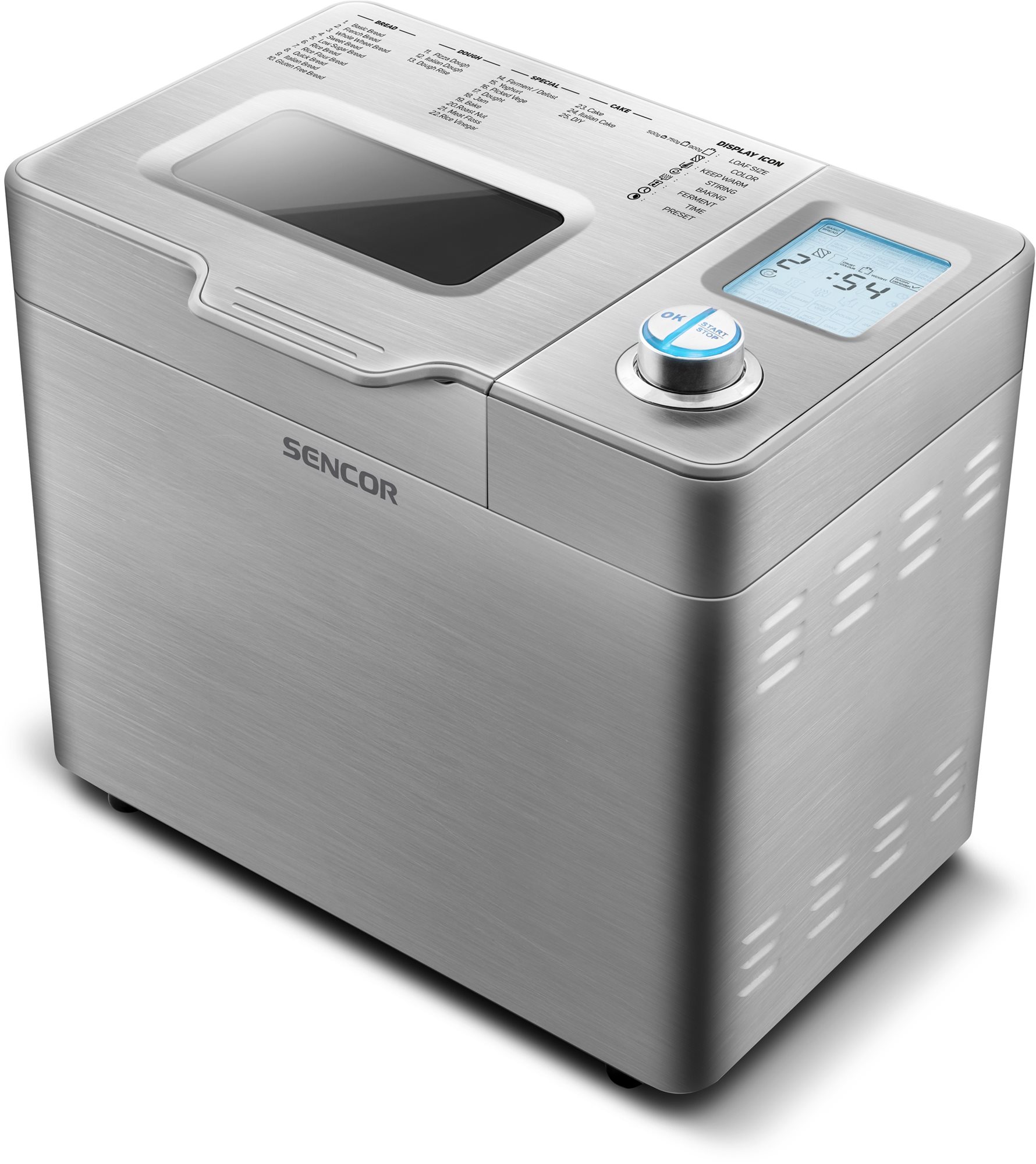 SENCOR SBR 2000SS Kenyérsütő