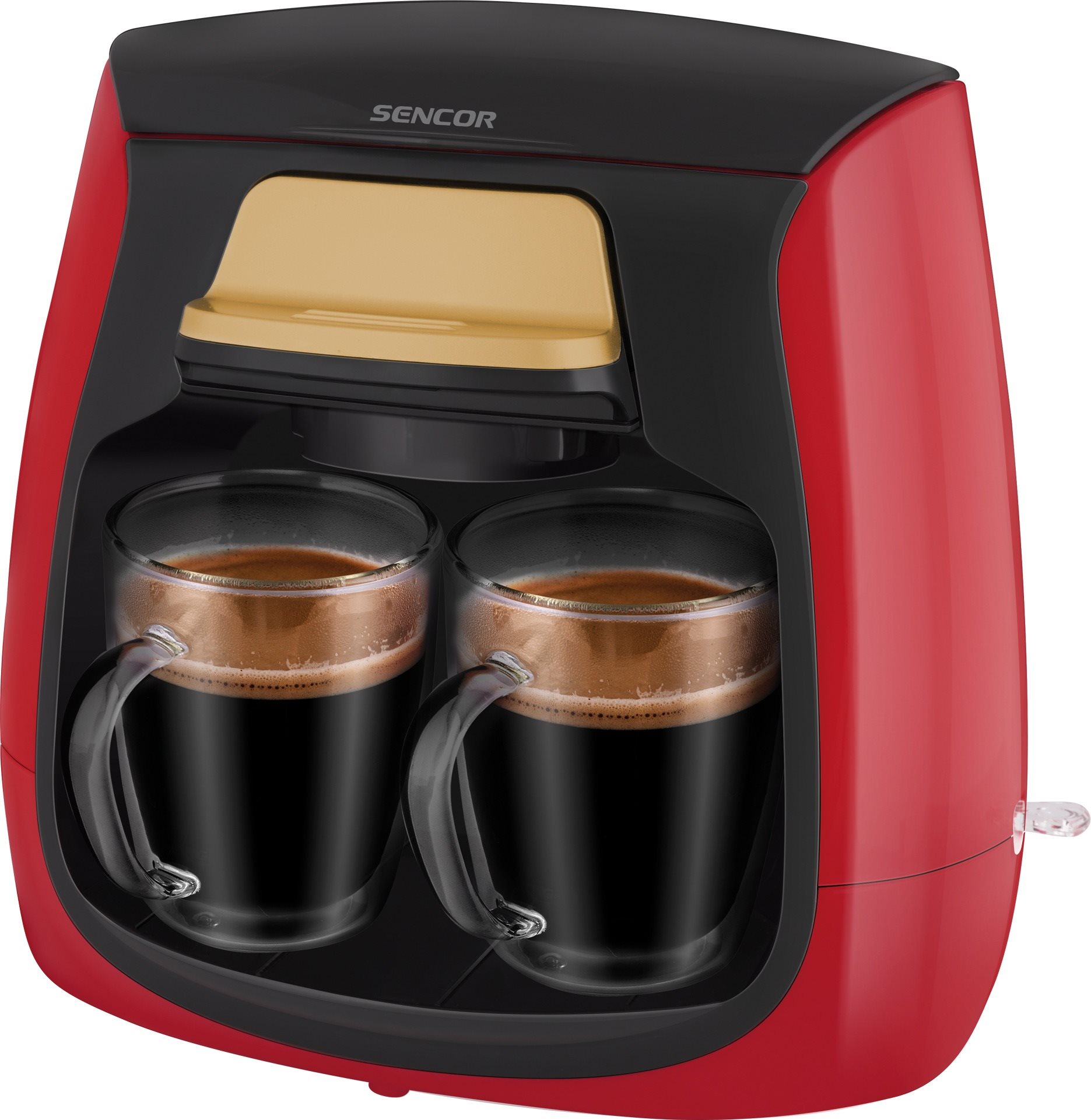SENCOR SCE 2101RD Filteres kávéfőző